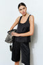 Sabrina Relaxed Fit Satin Long Shorts