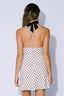 Giselle Polka Dot Halter Mini Dress