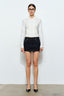 Maia Zip Up Collared Long Sleeve Top