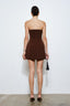 Peyton Strapless Tailored Mini Dress