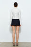 Maia Zip Up Collared Long Sleeve Top