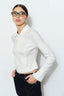 Maia Zip Up Collared Long Sleeve Top