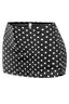 Grace Low Waisted Polka Dot Skort